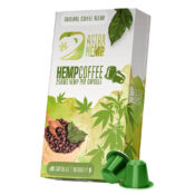 Astra Hemp Coffee Capsules compatible Nespresso with 250mg Hemp (10packs/display)