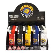The Bulldog Windproof Soft Flame Lighters (25pcs/display)